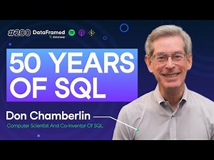 #200 50 Years of SQL | Don Chamberlin Computer Scientist and Co-Inventor of SQL