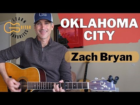 Oklahoma City - Zach Bryan - Guitar Lesson | Tutorial