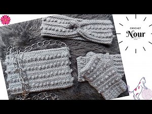 Comment faire un bandeau au crochet trés joli 2021(1/3)