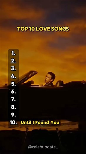 top 10 english movie song