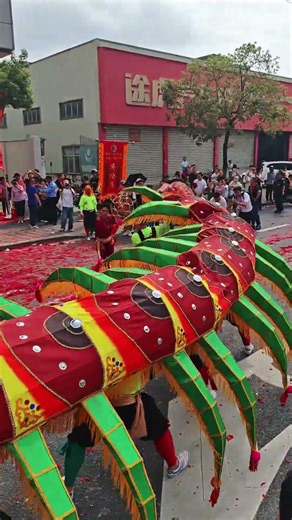 🪲 22-Meter Giant Centipede Parade! 🇨🇳 Incredible Chinese Intangible Heritage Performance