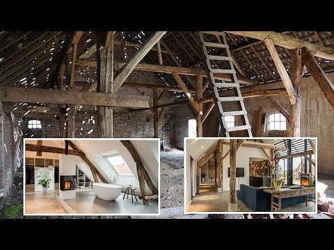 Old Barn Converted Into A Modern Farmhouse With An Authentic Design