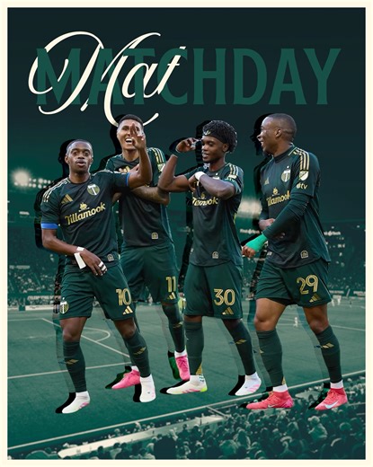 23K views · 3.9K reactions | Mood for Matchday   Sporting KC ⏰ 7:30 PM PT : apple.co/4b4WzBq ️: bit.ly/4jS4c1I | Portland Timbers | Facebook