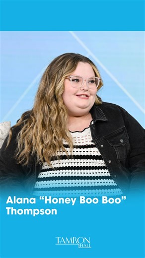 Tamron Hall Show on Instagram: "@honeybooboo reveals why she’s pursuing a career in nursing and what inspired her to open up in the new Lifetime movie, “I Was Honey Boo Boo”."
