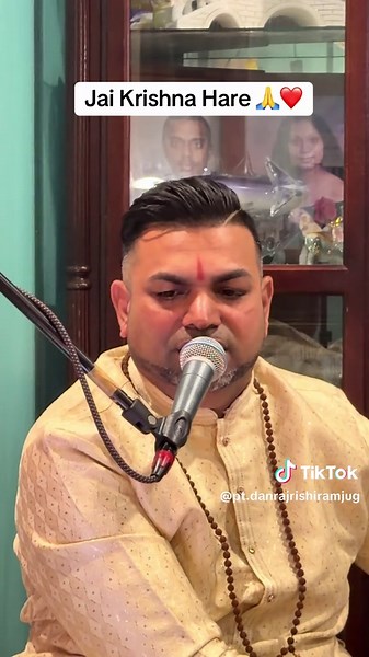 Jai Krishna Hare❤️🙏. Like, comment & repost. Contact info: 1-646-479-0288. Drummer: @Ravi Charran #shreekrishna #hindu #trini_tiktoks #guyana #fyp