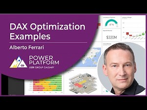 DAX Optimizations Examples with Alberto Ferrari