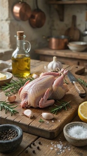 French Herb-Roasted Quail 🇫🇷 | A Traditional French Country Recipe
