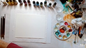 Teri paints some expressive landscapes with alcohol ink. (low / no toxic) approach. | Alcohol Ink Art Community