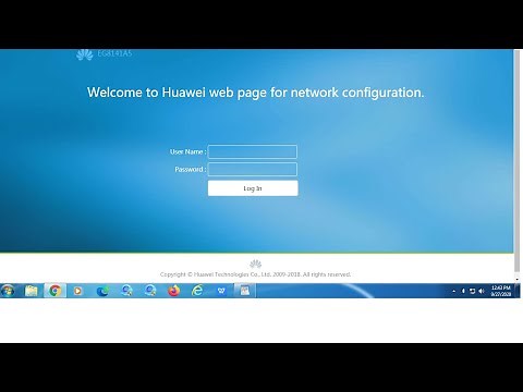 How To Change Huawei EG8141A5 Router Password In Pc || change ssid or password in Huawei EG8141A5