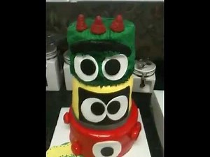 Yo Gabba Gabba cake