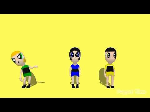 Puppet Time newjeans powerpuff girls dancing yeah laughing