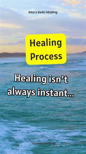Healing Process: Reiki Works Gently, But Healing Always Happens 💫