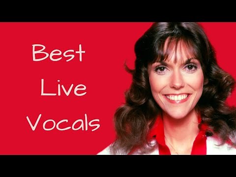 Karen Carpenter - Best Live Vocals