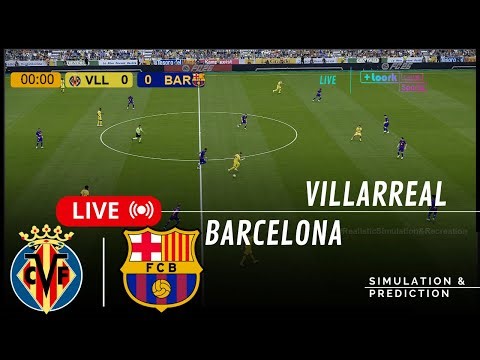VILLARREAL 0-2 BARCELONA LALIGA 2025-26 Match Highlights Simulation/Recreation