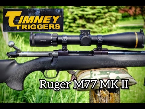 Timney Install on Ruger M77 MKII