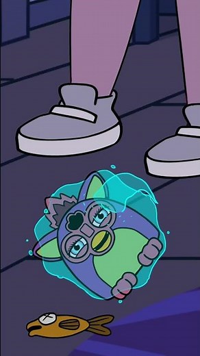 The Tale of the Haunted Furby | Scary Stories | Spooky Toys 👻 #shorts #animation #scary