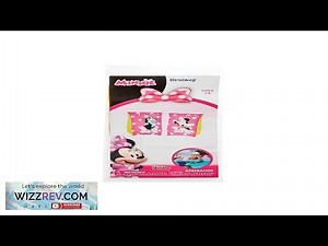 Minnie Mouse Kids ARM BANDS Inflatable Water Float Pool Safe Summer Character Review
