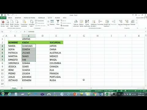 SOLUCION A EXCEL NO RECONOCE LOS NUMEROS