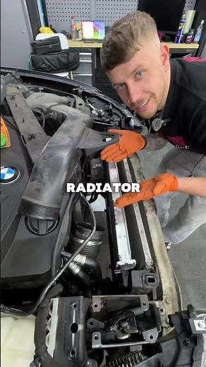How to fix a damaged BMW radiator the easy way!