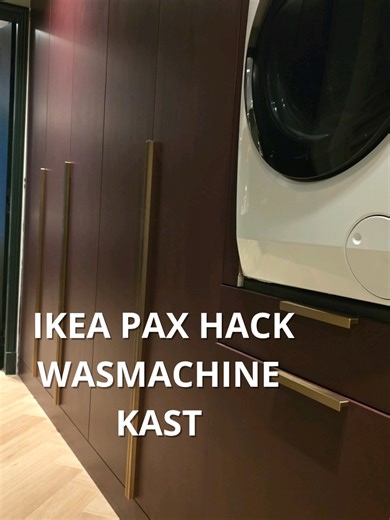 Transformeer PAX Kasten van IKEA tot Perfecte Was- en Drogerkast