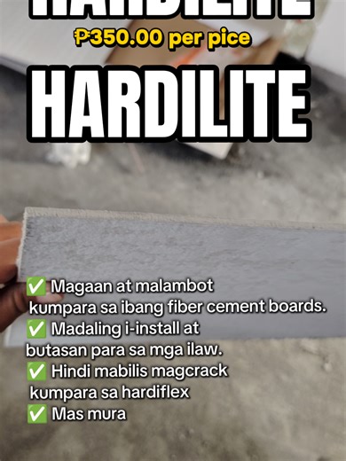 Hardilite: Magaan at Abot-Kayang Kisame
