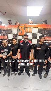 Bead Roll Competition time with John and Matt’s Fundamentals of Fabrication class! These students have been putting in the work, so we challenged them with a fun group contest: bead roll the closest to a perfect circle in a single attempt — no do-overs! The winner scores a $25 gift card, lunch, and a NORRA banner that our Fab School Repair Team brought back from The Mexican 1000 in Baja California. It might look simple, but trust us — it’s harder than it seems. The reactions were priceless: some