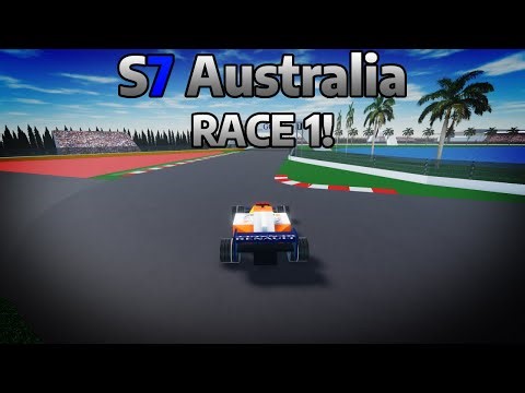 First Race At AUSTRALIA | S7 Race 1 of F1 2008 Champions League | Roblox