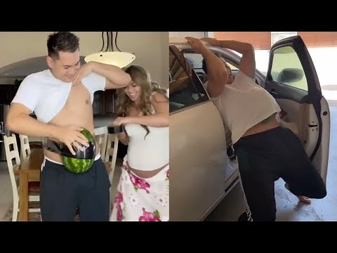 Pregnant Woman Makes Husband Experience Pregnancy