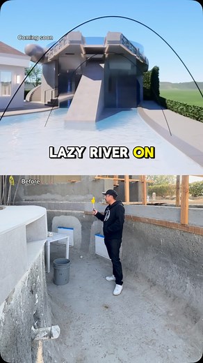 DANNY WANG on Instagram: "Digital projection on this lazy river tunnel 📲 contact us @dannywangdesign for your interior exterior design build needs 📲 follow @dannywang for more design and build content #diy #contractor #rennovation #homedesign #house #kitchen #bathroom #pool #building #kitchendesign #architecture #fixerupper #design #homeimprovement #construction #luxury #houzz #realestate #tile #home #remodel #renovation #homedecor #decor #interiors #archdaily #interiordesigner #interiordesign