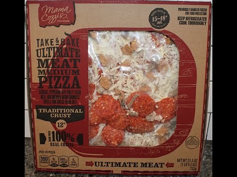 Mama Cozzi’s (ALDI) Take & Bake Ultimate Meat Medium Pizza Review