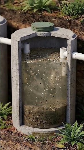This is how a septic system works step by step.
