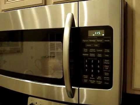 GE spacemaker microwave oven model JVM1752 makes loud buzzing noise
