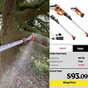 80K views | VEVOR 2-in-1 Cordless Pole Saw & Mini ChainsawExtra 5% off, Use code: FBOFF | VEVOR Home Improvement | Facebook