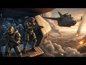 The UNSC Infinity and Master Chief Landed In Star wars Galaxy