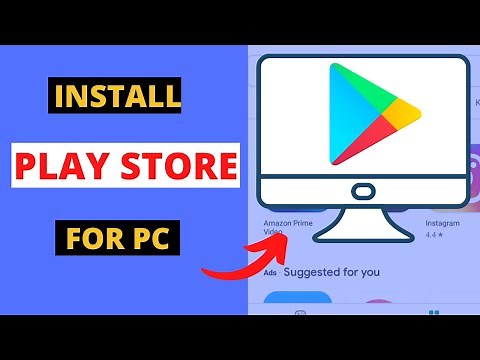 Download & Install PLAY STORE on PC/LAPTOP | Download Google Play Store Apps on PC!