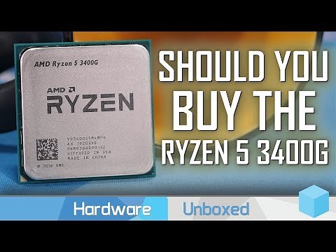 Ryzen 5 3400G Review, AMD's New $150 Flagship APU