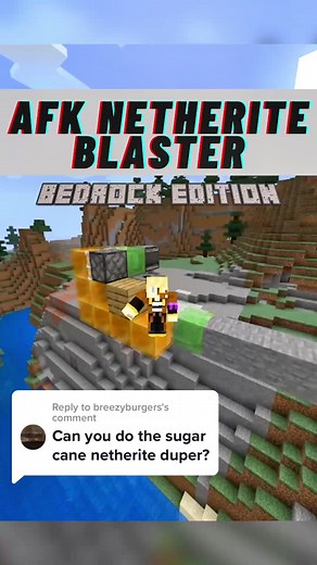 Replying to @breezyburgers Use this Minecraft 1.19.31 Netherite Tunnel Bore in the Nether for Bedrock Edition and you can Basically AFK the process of finding netherite by making it automatic with TNT. Crazy Netherite Farm #minecraft #icecoffey #gamingontiktok #redstone #minecraftbuilding #bedrock #minecrafthacks #gaming #mcpe Design by JC Playz on YT