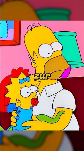 WAR MAGGIE SCHON IMMER EIN ALIEN!? #simpsons
