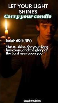 Carry Your Candle - You Are the Light of the World #gospelmusic