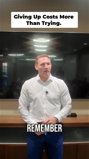 Blaine Macintosh Sales Trainer on Instagram: "Remember those $28 bills and 3 credit cards? Commit 100% today, tomorrow, and the next day. Give the miracle time to work! #MAPD #PresentationSkills #RealEstate #SuccessMindset #Commitment #Miracle #PlayfulWitty"