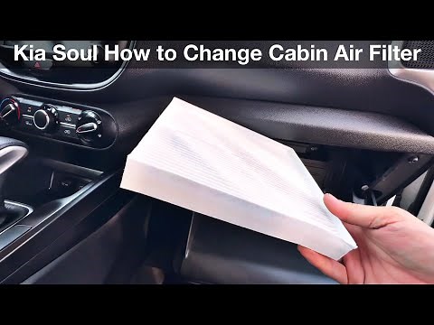 Kia Soul How Change Cabin Air Filter 2022