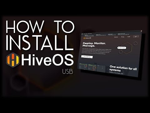 How to Install Hive OS - USB
