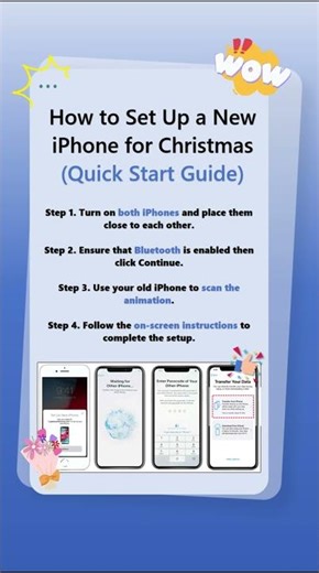 Christmas iPhone Setup Guide for Beginners - Get Started Fast
