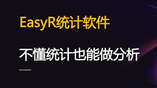 不懂统计也能做分析：基于DeepSeek的智能分析软件EasyR