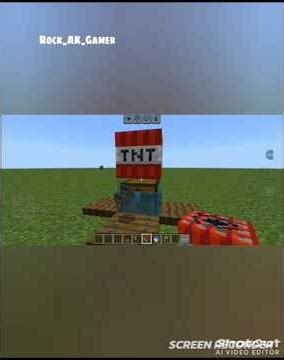 Minecraft TNT Explosion Tutorial my first Shots# Minecraft