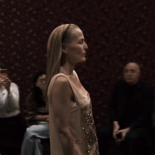 Gillian Anderson at Paris Fashion Week: A Stunning Appearance