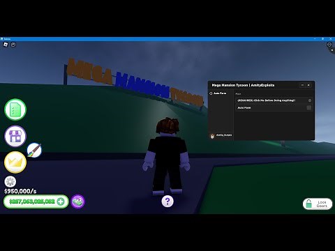 **PASTEBIN** NEW MEGA MANSION TYCOON SCIPRT