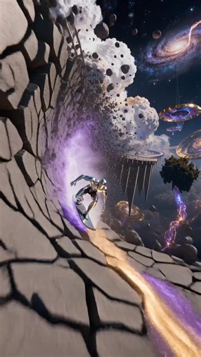 The Silver Surfer reimagined through AI — cosmic power meets futuristic art! 🌌🤖 | Heroic Hollywood