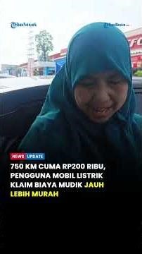 750 km for only Rp200,000, electric car users claim the cost of going home for Eid is much cheaper.