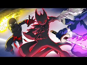 Rai and Zen Vs Armagon Stickman Fight Combo Animation - Stick Nodes